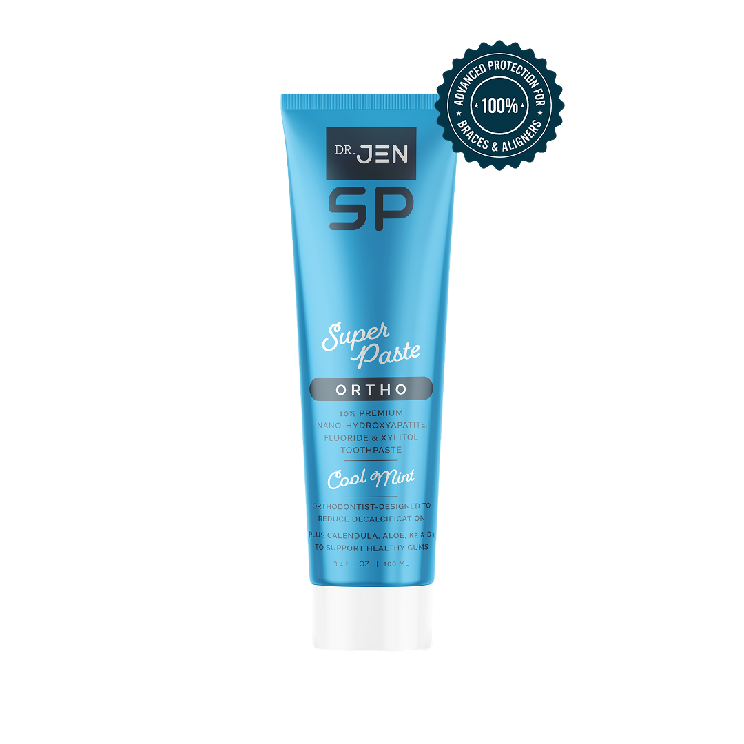 Super Paste ORTHO with Fluoride + 10% Premium Nanohydroxyapatite — 12