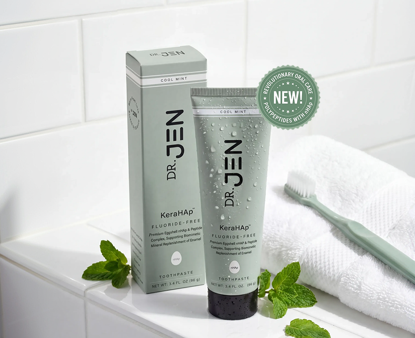 The Most Advanced Peptide + Nano-hydroxyapatite Toothpaste