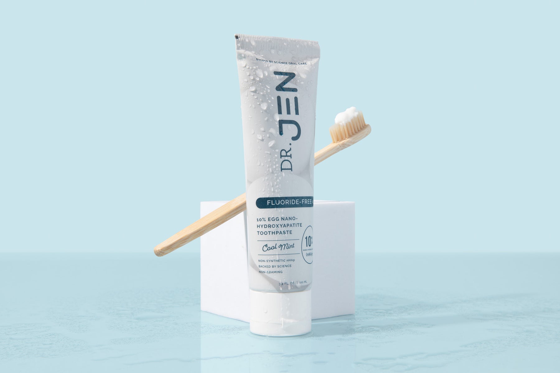 NEW Dr. Jen's Eggshell 10% Premium Nano Hydroxyapatite Toothpaste - 12/24 pack