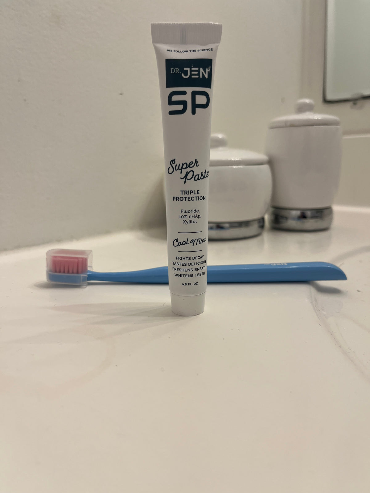 100 count - Dental Office Sample Tubes (.80 oz) Super Paste Fluoride + 10% Premium Nano-Hydroxyapatite