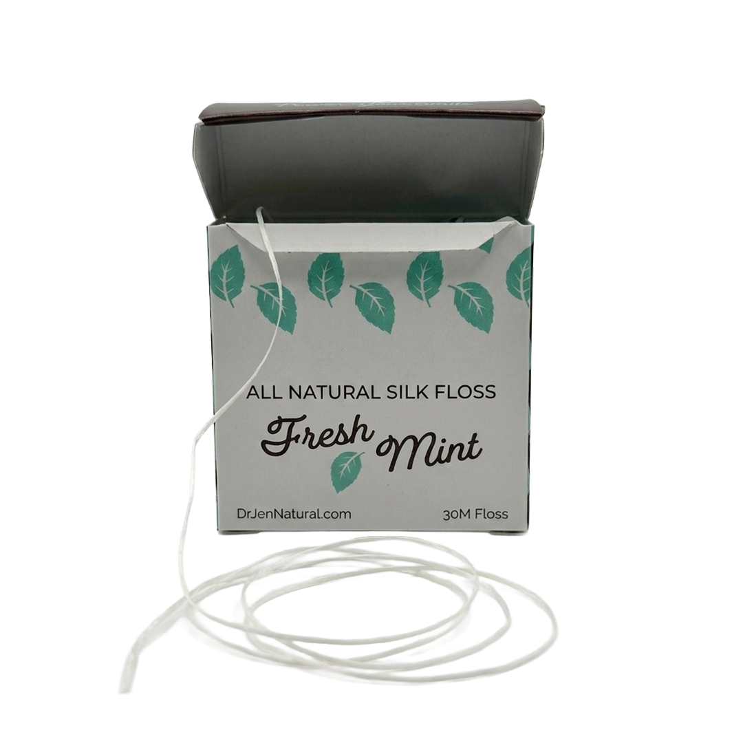100% Italian Silk Floss Mint - 50 count
