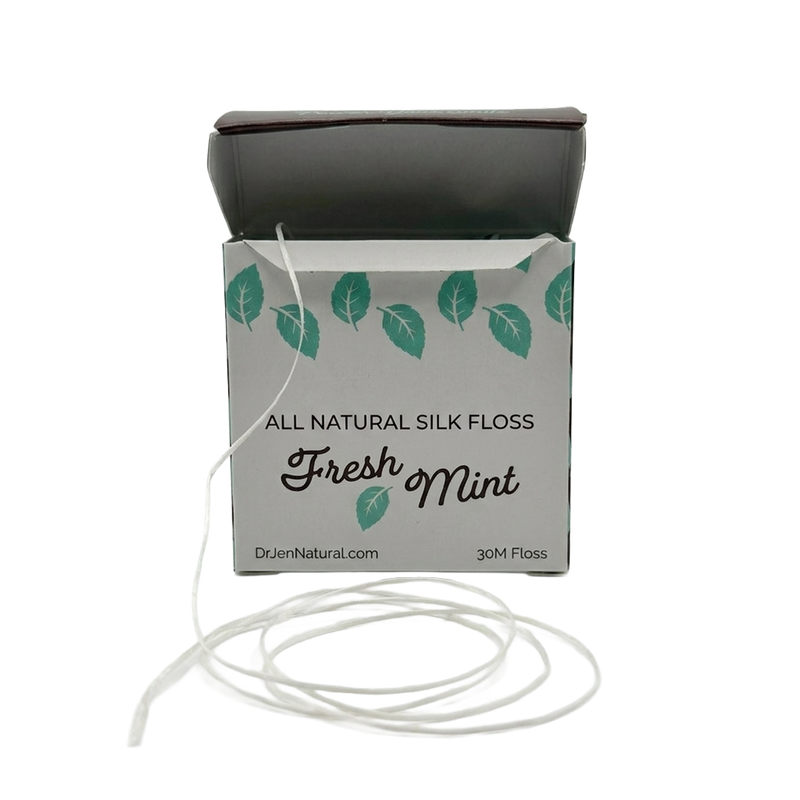 100% Italian Silk Floss Mint - 50 count