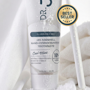 NEW Dr. Jen's Eggshell 10% Premium Nano Hydroxyapatite Toothpaste - 12/24 pack
