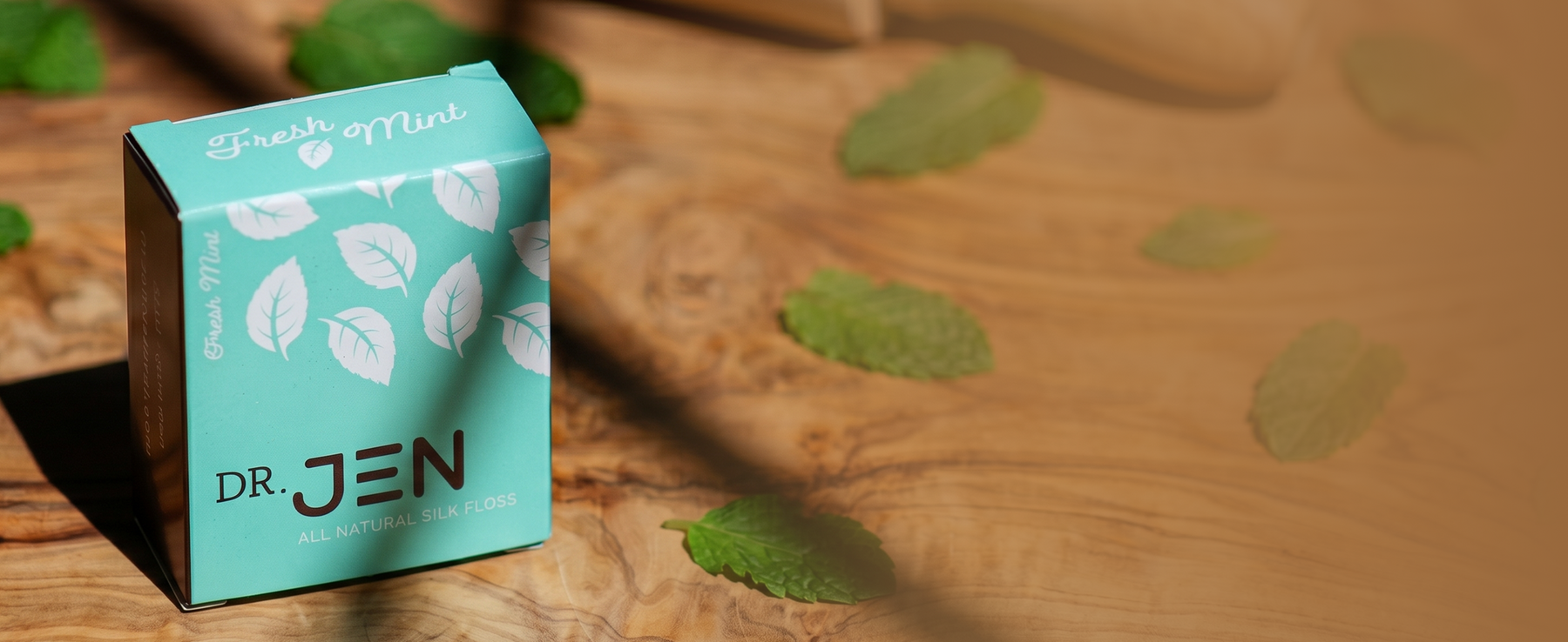 Plastic-Free silk Floss with Nanohydroxyapatite